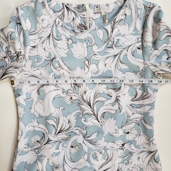 1. State Blue Paisley Dress Sz Small - Picture 7 of 10